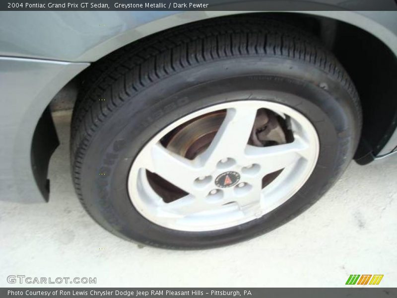 Greystone Metallic / Dark Pewter 2004 Pontiac Grand Prix GT Sedan
