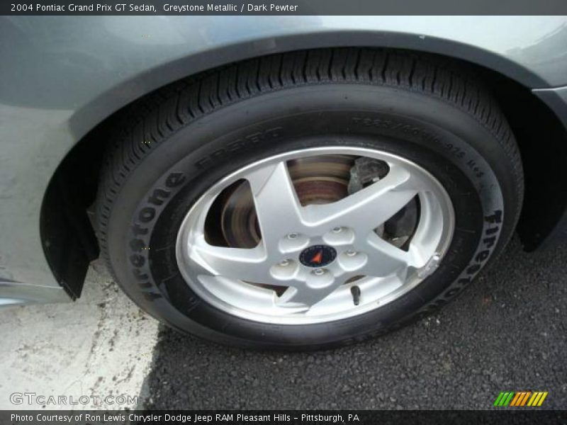 Greystone Metallic / Dark Pewter 2004 Pontiac Grand Prix GT Sedan
