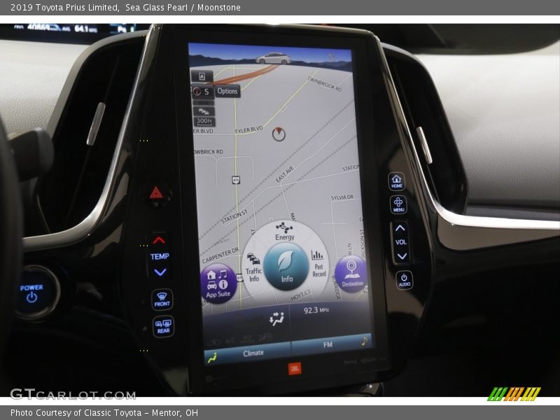 Sea Glass Pearl / Moonstone 2019 Toyota Prius Limited