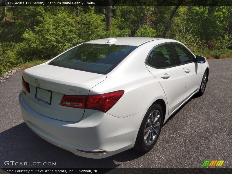 Platinum White Pearl / Ebony 2019 Acura TLX Sedan