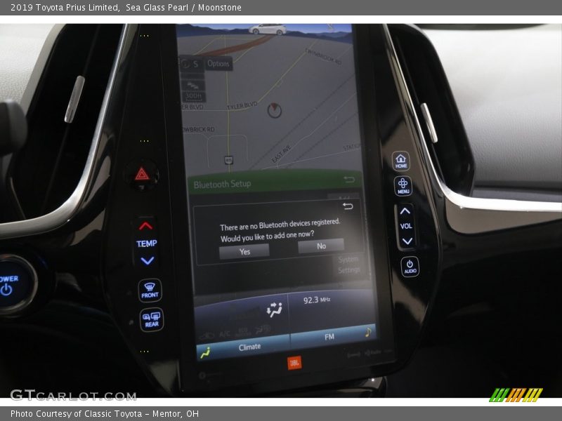 Sea Glass Pearl / Moonstone 2019 Toyota Prius Limited