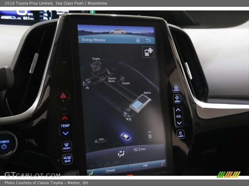 Sea Glass Pearl / Moonstone 2019 Toyota Prius Limited