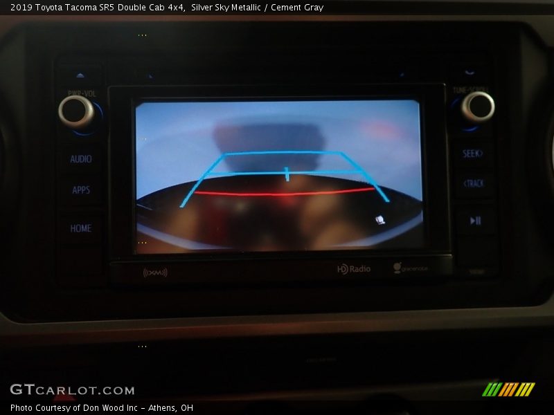 Silver Sky Metallic / Cement Gray 2019 Toyota Tacoma SR5 Double Cab 4x4
