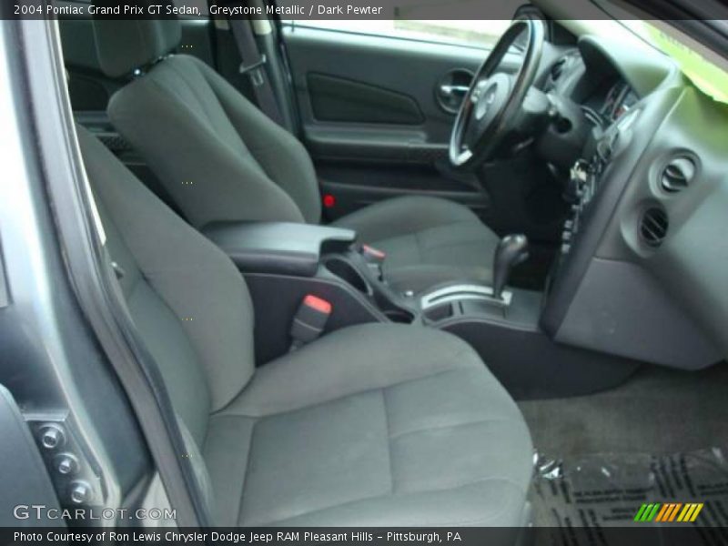 Greystone Metallic / Dark Pewter 2004 Pontiac Grand Prix GT Sedan