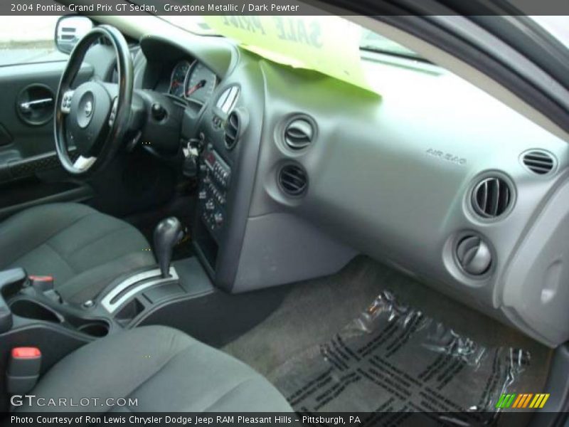 Greystone Metallic / Dark Pewter 2004 Pontiac Grand Prix GT Sedan