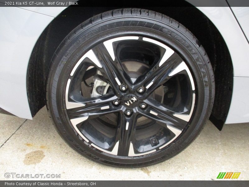 Wolf Gray / Black 2021 Kia K5 GT-Line