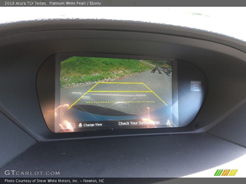 Platinum White Pearl / Ebony 2019 Acura TLX Sedan