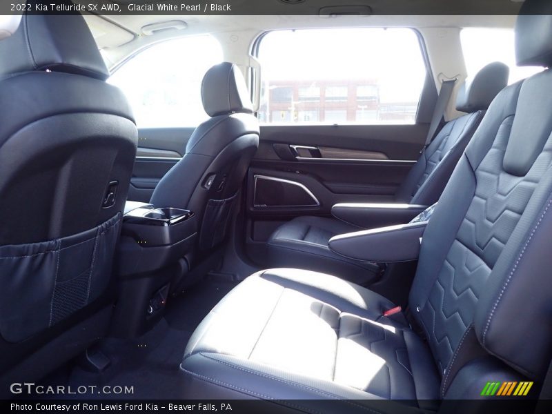 Glacial White Pearl / Black 2022 Kia Telluride SX AWD