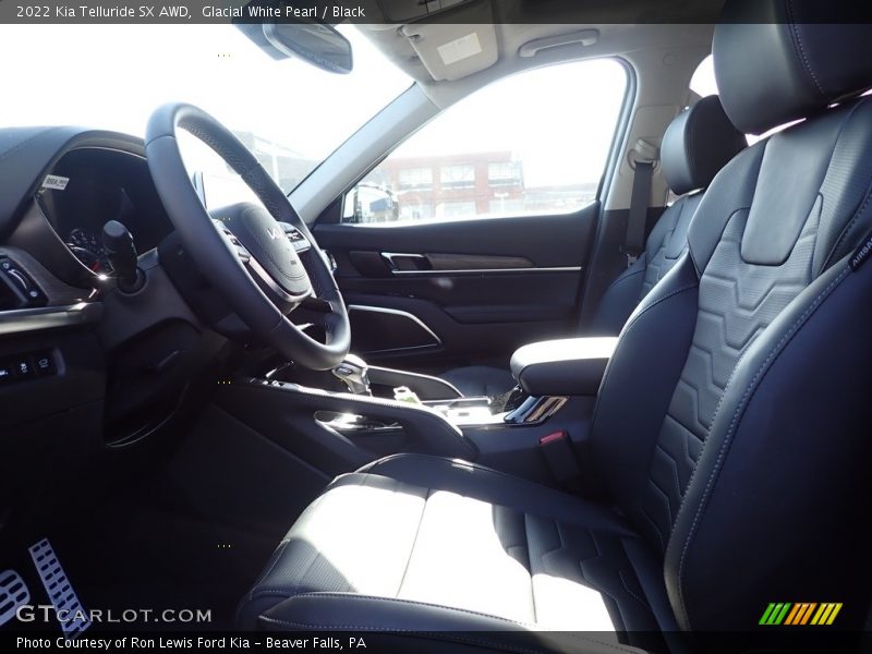 Glacial White Pearl / Black 2022 Kia Telluride SX AWD