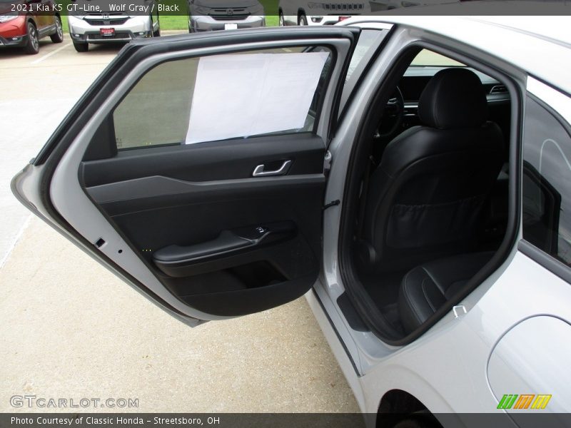 Wolf Gray / Black 2021 Kia K5 GT-Line