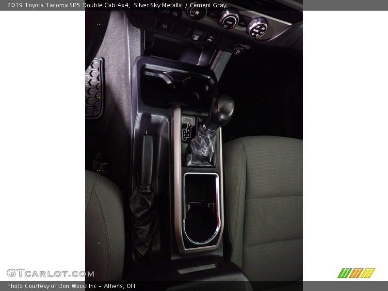 Silver Sky Metallic / Cement Gray 2019 Toyota Tacoma SR5 Double Cab 4x4