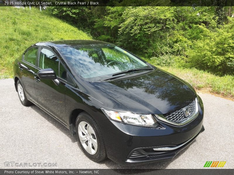 Front 3/4 View of 2015 Civic LX Sedan