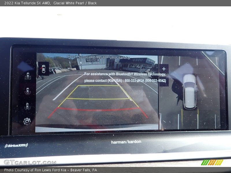 Glacial White Pearl / Black 2022 Kia Telluride SX AWD
