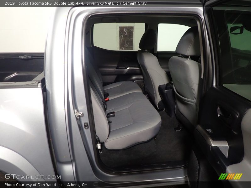 Silver Sky Metallic / Cement Gray 2019 Toyota Tacoma SR5 Double Cab 4x4
