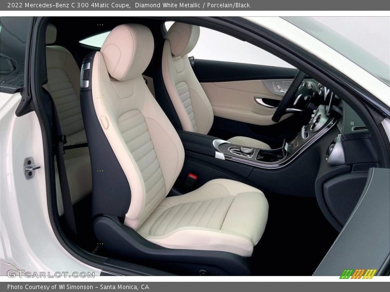  2022 C 300 4Matic Coupe Porcelain/Black Interior