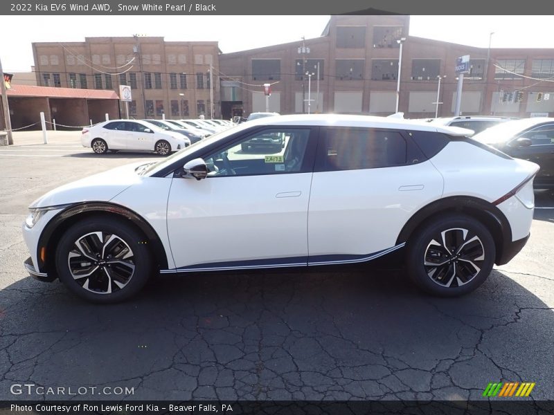  2022 EV6 Wind AWD Snow White Pearl