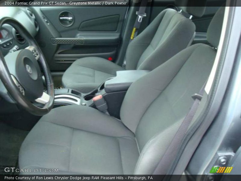 Greystone Metallic / Dark Pewter 2004 Pontiac Grand Prix GT Sedan