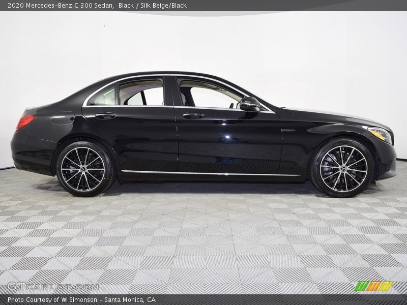 Black / Silk Beige/Black 2020 Mercedes-Benz C 300 Sedan