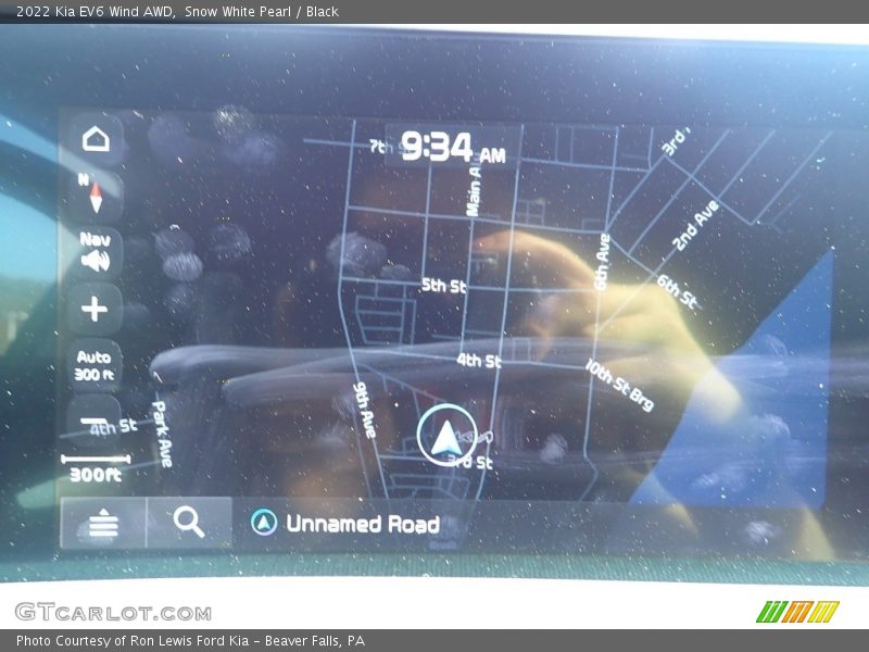 Snow White Pearl / Black 2022 Kia EV6 Wind AWD