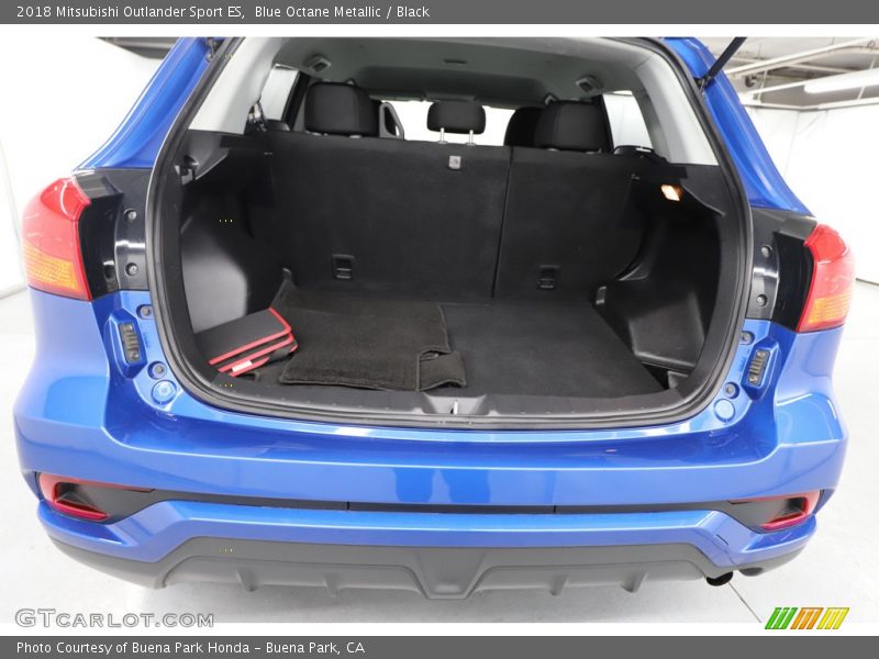 Blue Octane Metallic / Black 2018 Mitsubishi Outlander Sport ES