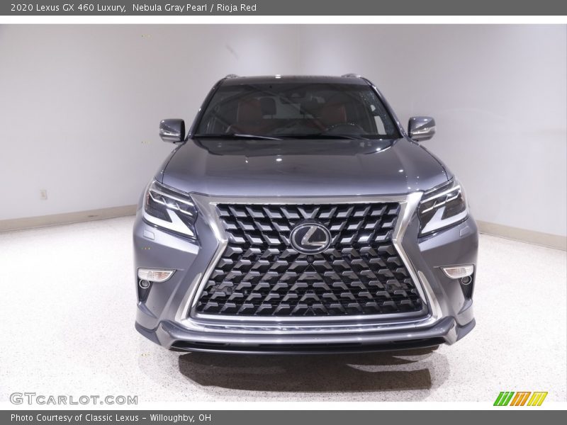 Nebula Gray Pearl / Rioja Red 2020 Lexus GX 460 Luxury