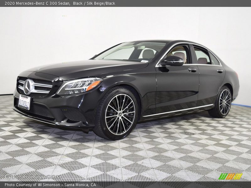 Black / Silk Beige/Black 2020 Mercedes-Benz C 300 Sedan