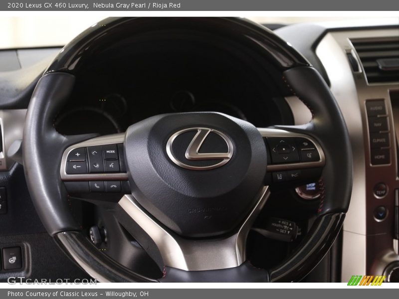 Nebula Gray Pearl / Rioja Red 2020 Lexus GX 460 Luxury