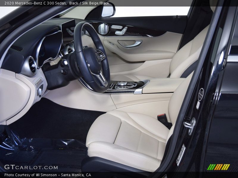 Black / Silk Beige/Black 2020 Mercedes-Benz C 300 Sedan