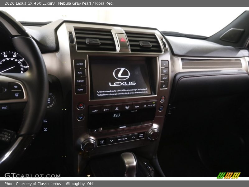 Nebula Gray Pearl / Rioja Red 2020 Lexus GX 460 Luxury