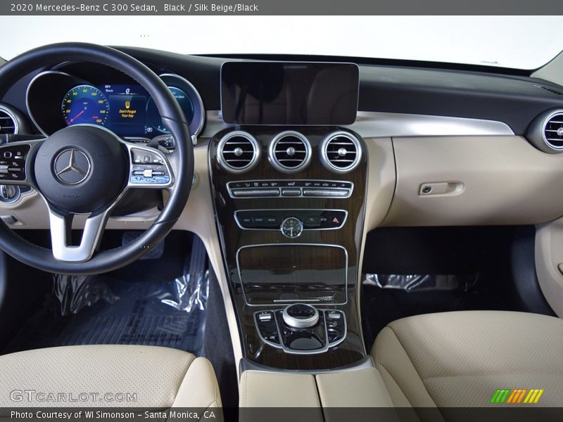Black / Silk Beige/Black 2020 Mercedes-Benz C 300 Sedan