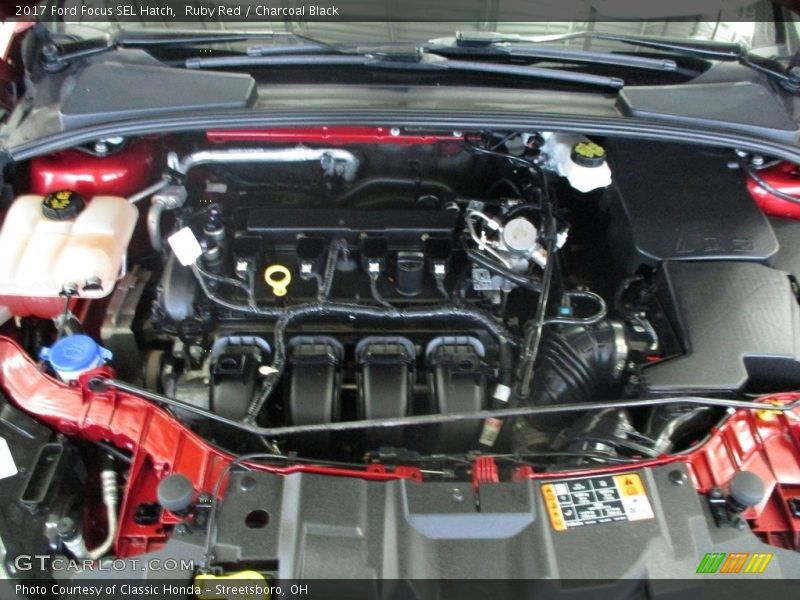 Ruby Red / Charcoal Black 2017 Ford Focus SEL Hatch