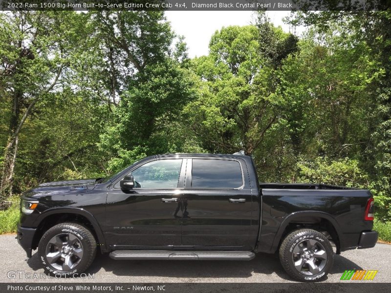  2022 1500 Big Horn Built-to-Serve Edition Crew Cab 4x4 Diamond Black Crystal Pearl