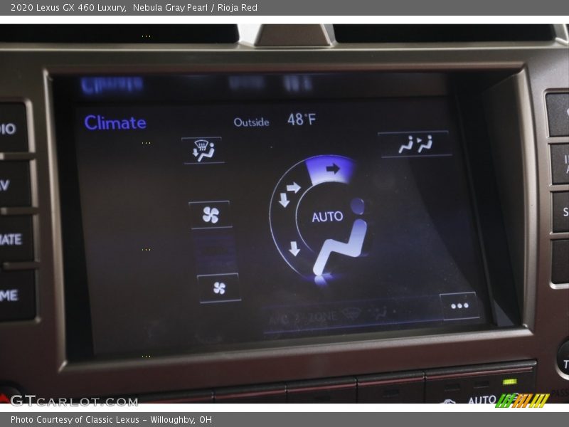 Nebula Gray Pearl / Rioja Red 2020 Lexus GX 460 Luxury