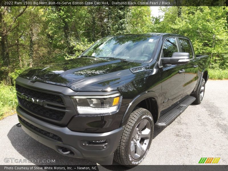 Front 3/4 View of 2022 1500 Big Horn Built-to-Serve Edition Crew Cab 4x4