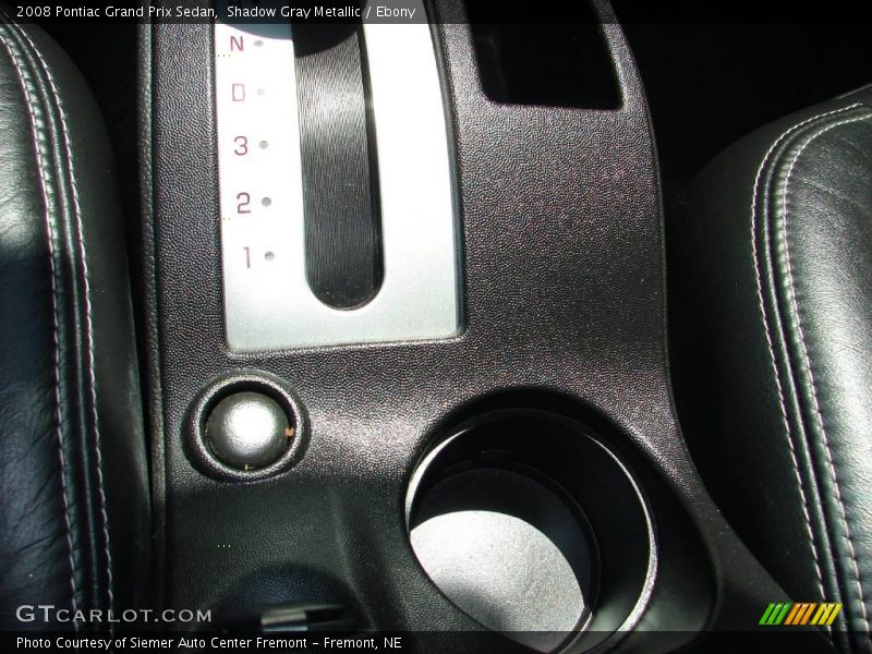 Shadow Gray Metallic / Ebony 2008 Pontiac Grand Prix Sedan