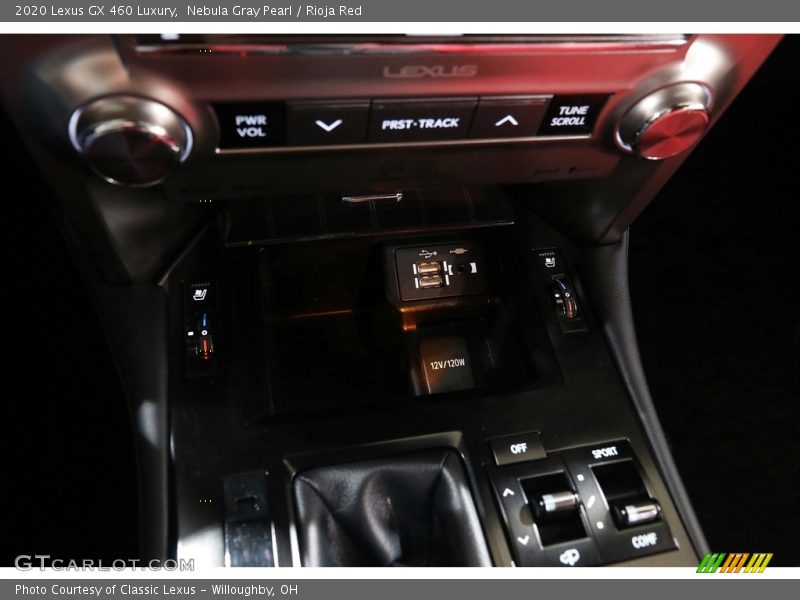 Nebula Gray Pearl / Rioja Red 2020 Lexus GX 460 Luxury