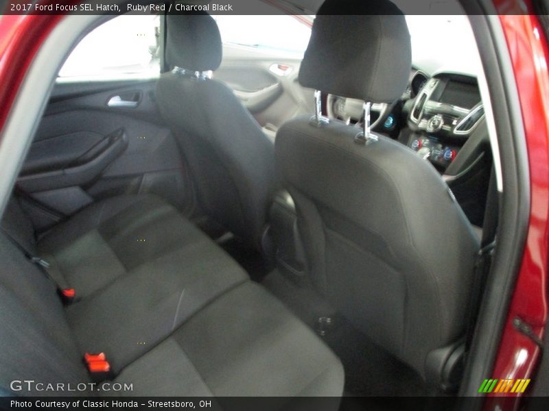 Ruby Red / Charcoal Black 2017 Ford Focus SEL Hatch