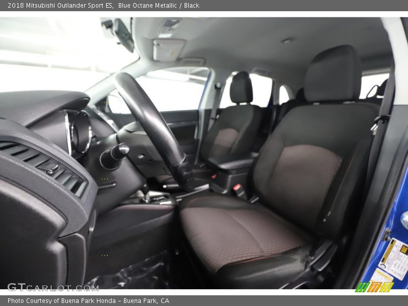 Front Seat of 2018 Outlander Sport ES
