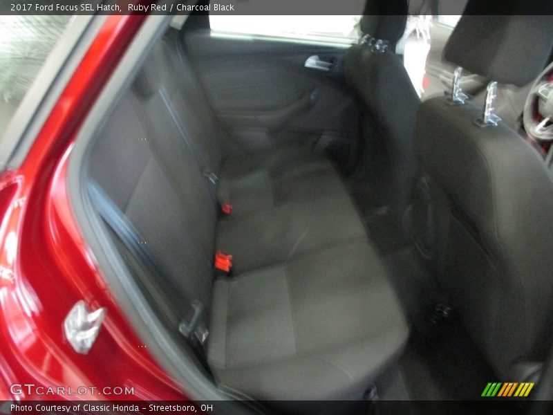 Ruby Red / Charcoal Black 2017 Ford Focus SEL Hatch