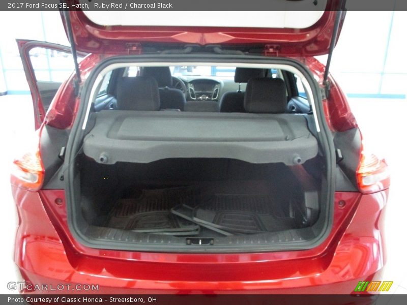 Ruby Red / Charcoal Black 2017 Ford Focus SEL Hatch