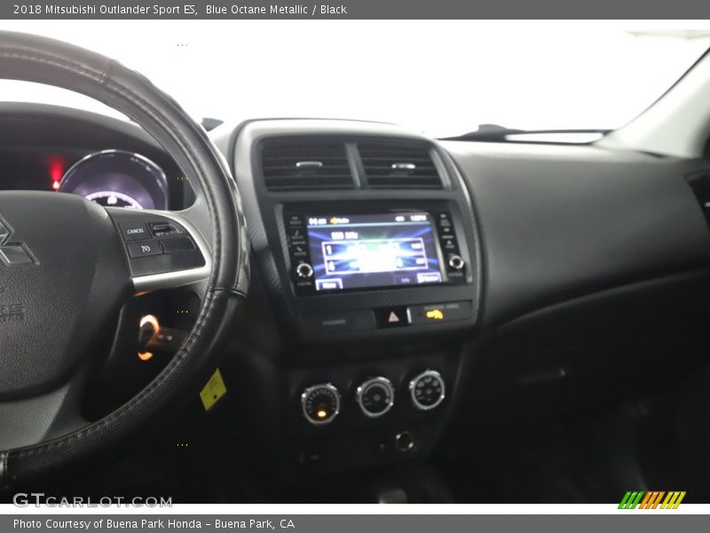 Blue Octane Metallic / Black 2018 Mitsubishi Outlander Sport ES