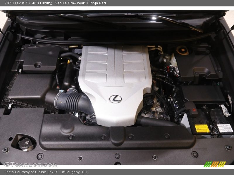 Nebula Gray Pearl / Rioja Red 2020 Lexus GX 460 Luxury