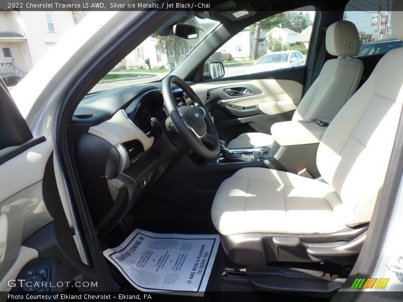 Silver Ice Metallic / Jet Black/­Chai 2022 Chevrolet Traverse LS AWD