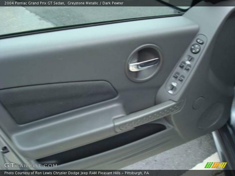 Greystone Metallic / Dark Pewter 2004 Pontiac Grand Prix GT Sedan