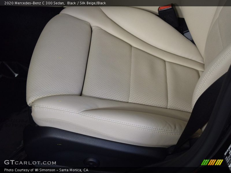 Black / Silk Beige/Black 2020 Mercedes-Benz C 300 Sedan