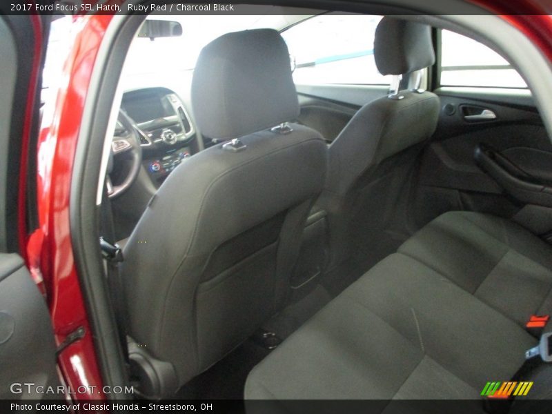 Ruby Red / Charcoal Black 2017 Ford Focus SEL Hatch