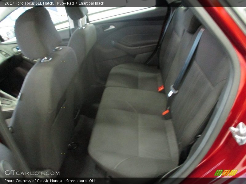 Ruby Red / Charcoal Black 2017 Ford Focus SEL Hatch