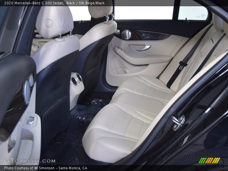Black / Silk Beige/Black 2020 Mercedes-Benz C 300 Sedan