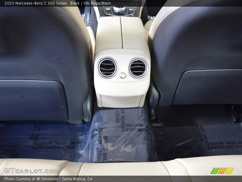 Black / Silk Beige/Black 2020 Mercedes-Benz C 300 Sedan
