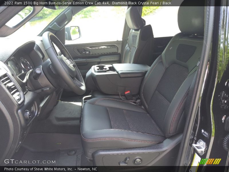 Front Seat of 2022 1500 Big Horn Built-to-Serve Edition Crew Cab 4x4
